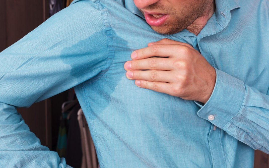 Adeus ao suor excessivo