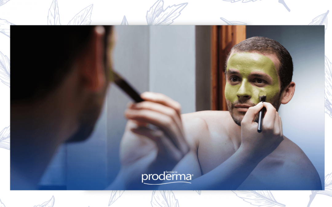  Cuidados com a pele para os homens.