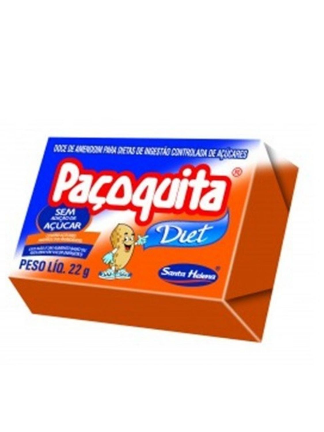 Paçoquita diet Santa Helena 22g