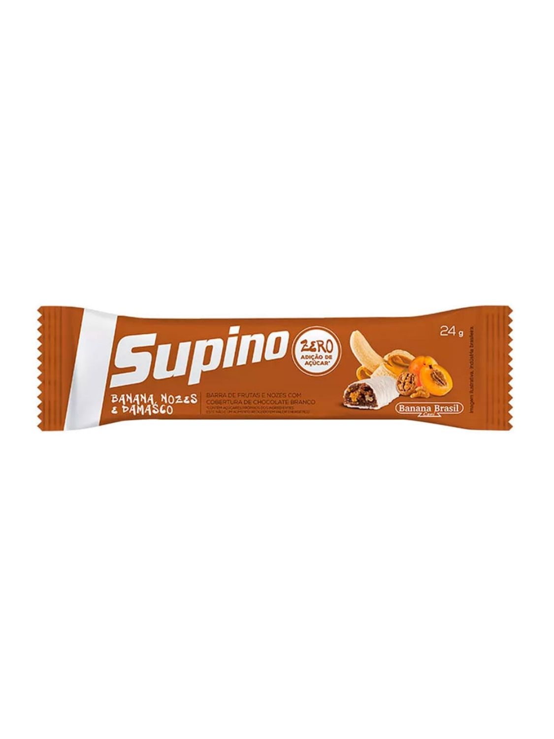 Supino banana, nozes e damasco 24g