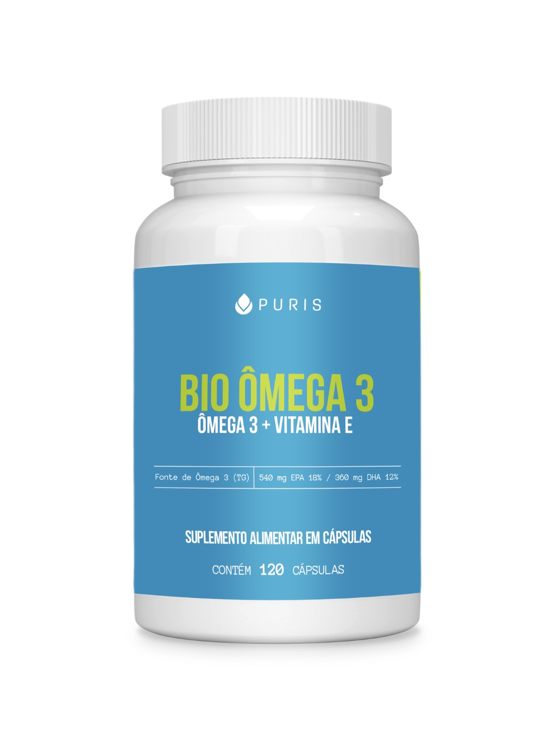 Puris Bio Ômega 3 1g 120caps