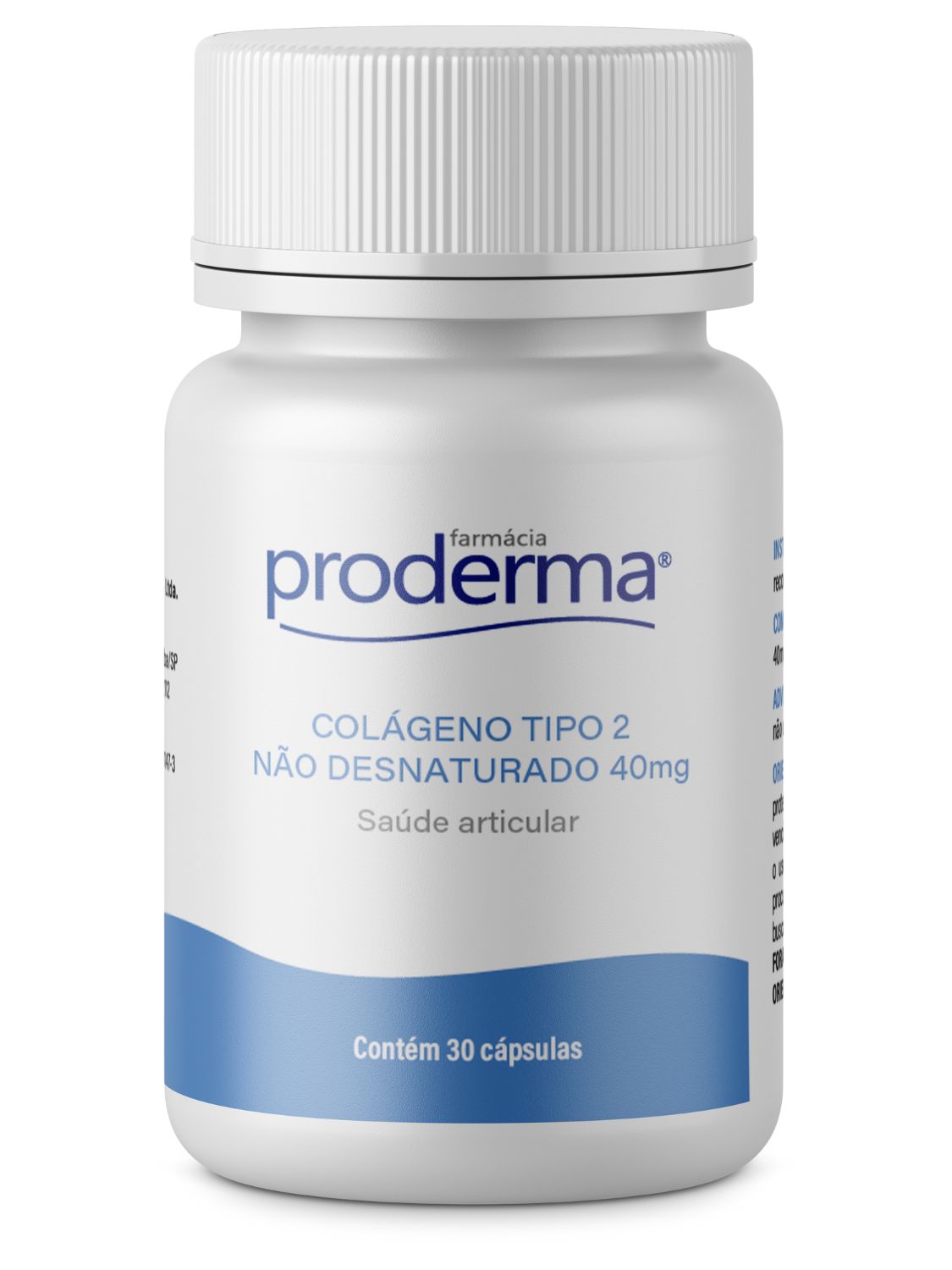 Colágeno Tipo II 40mg 30Cápsulas