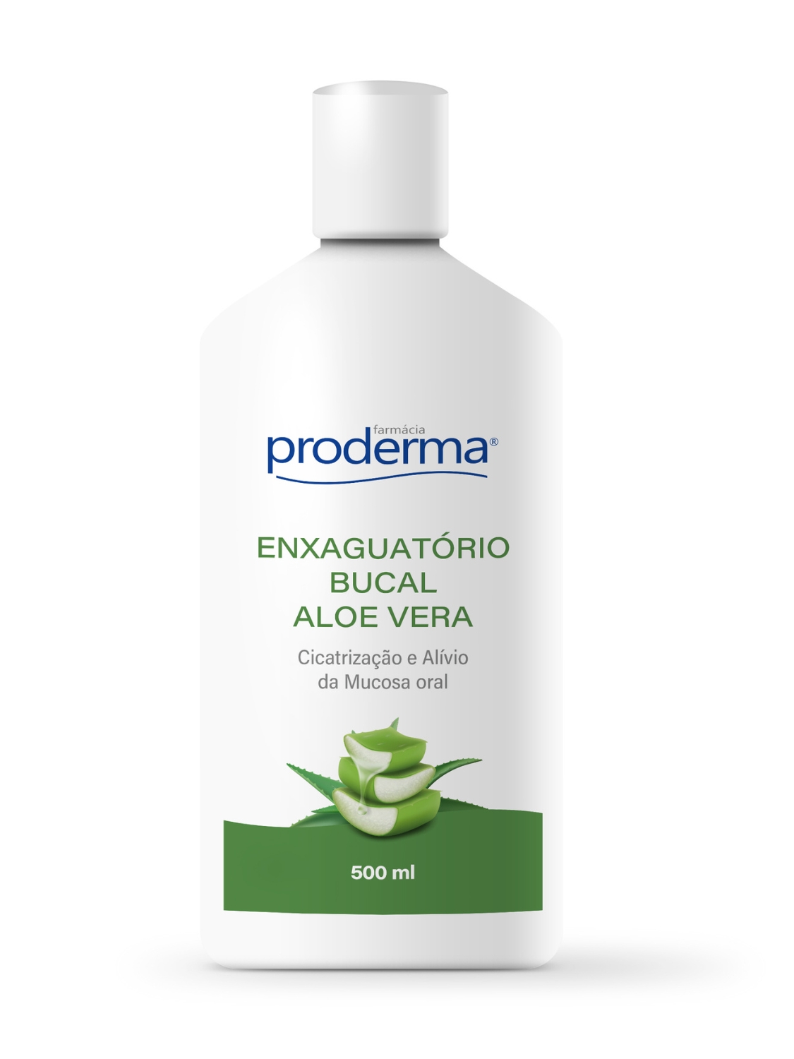 Enxaguatório bucal de aloe vera 500ml